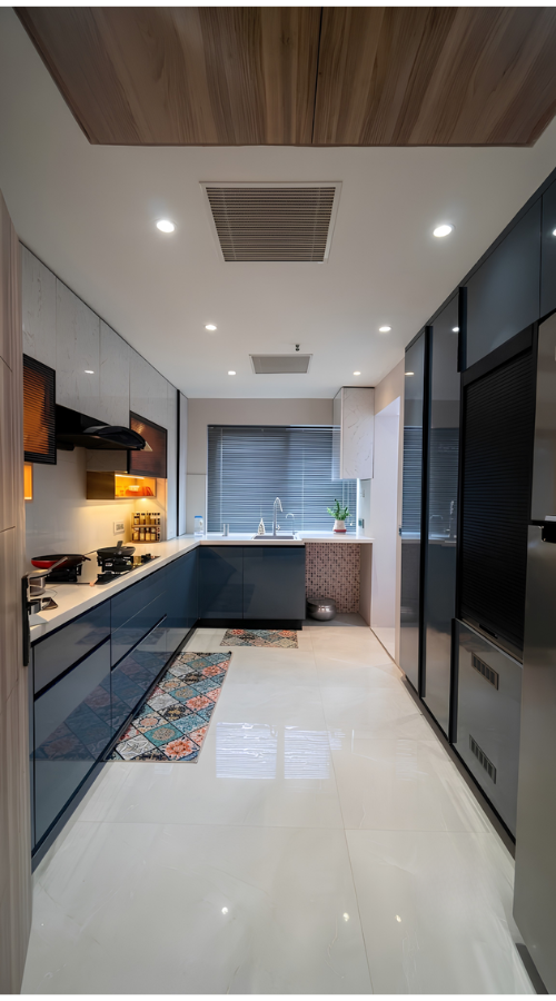 Modular kitchen interior